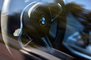 BMW steering wheel