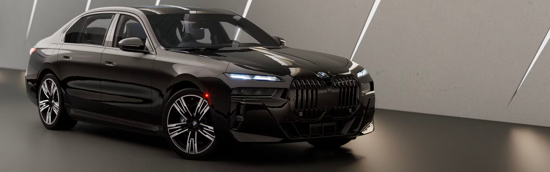 A gray 2025 BMW 7 Series