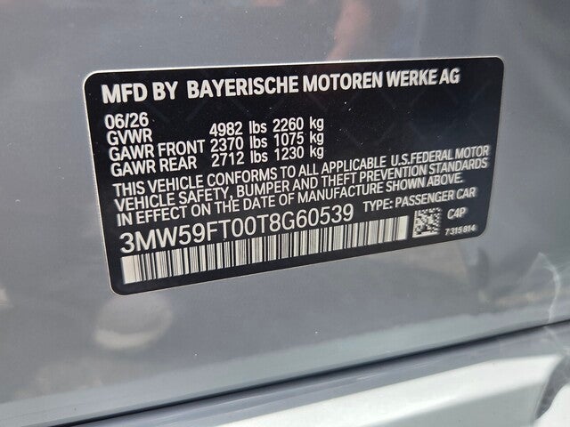 2026 BMW M340i NA M340i NA