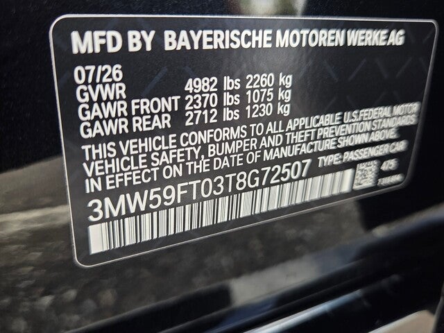 2026 BMW M340i NA M340i NA