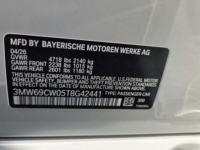 2026 BMW 330i NA 330i NA