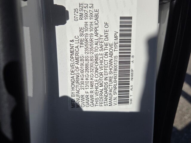 2026 Honda Odyssey Elite