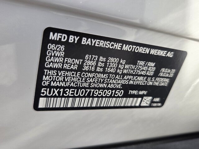 2026 BMW X5 sDrive40i sDrive40i