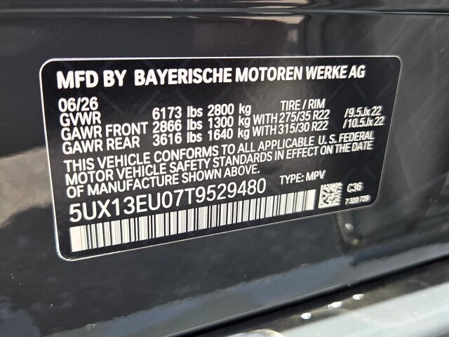 2026 BMW X5 sDrive40i sDrive40i