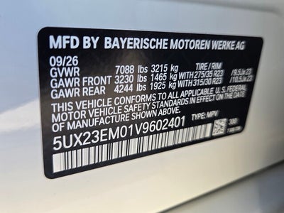 2027 BMW X7 xDrive40i xDrive40i