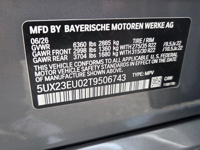 2026 BMW X5 xDrive40i xDrive40i