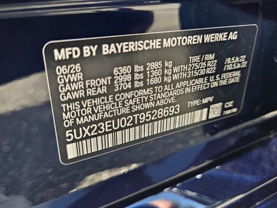 2026 BMW X5 xDrive40i xDrive40i