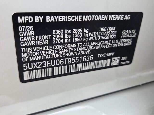 2026 BMW X5 xDrive40i xDrive40i