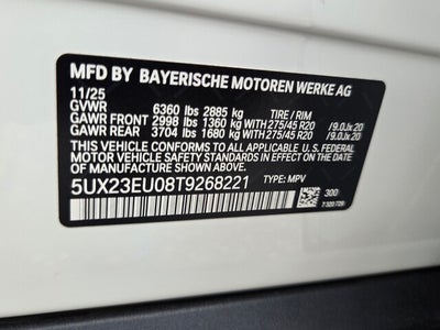 2026 BMW X5 xDrive40i xDrive40i