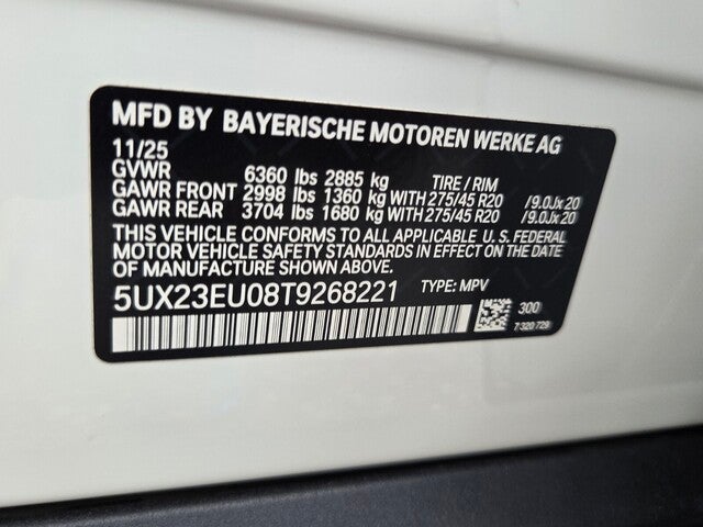 2026 BMW X5 xDrive40i xDrive40i