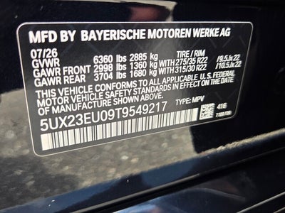 2026 BMW X5 xDrive40i xDrive40i