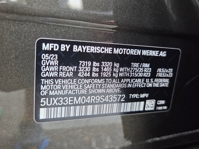 2024 BMW X7 M60i M60i