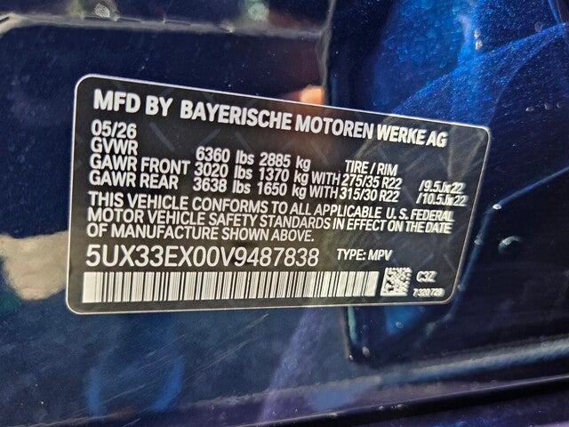 2027 BMW X6 xDrive40i xDrive40i