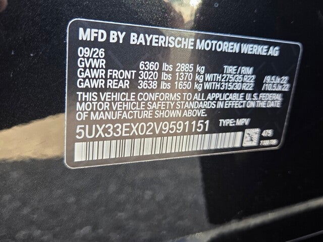2027 BMW X6 xDrive40i xDrive40i