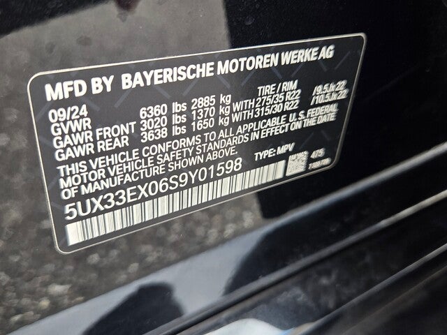 2025 BMW X6 xDrive40i xDrive40i