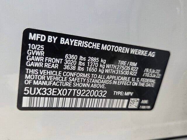 2026 BMW X6 xDrive40i xDrive40i