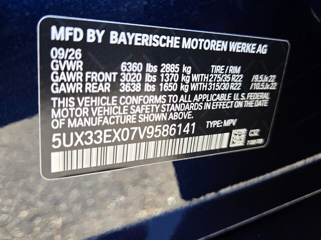 2027 BMW X6 xDrive40i xDrive40i