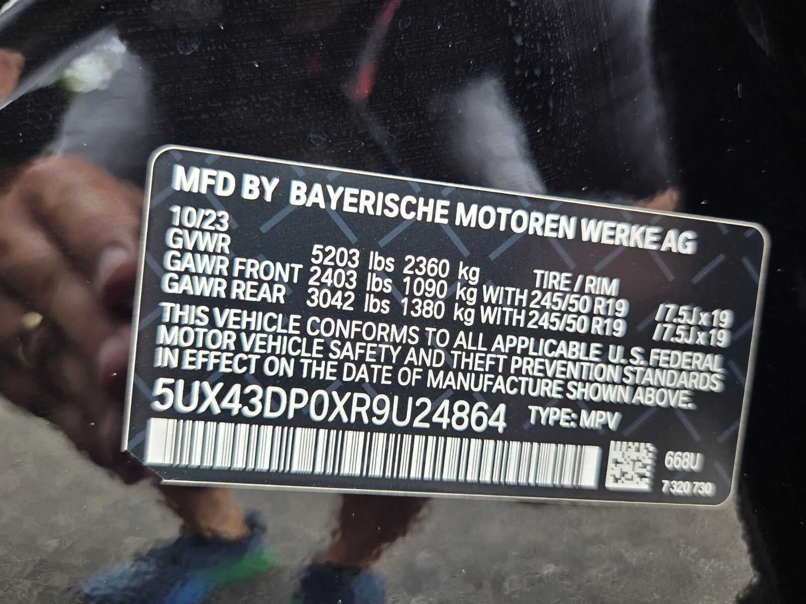 2024 BMW X3 sDrive30i sDrive30i