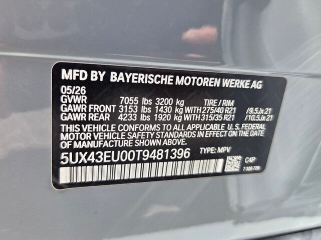 2026 BMW X5 xDrive50e xDrive50e