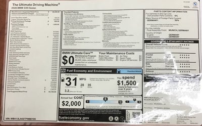 2026 BMW 330i 330i