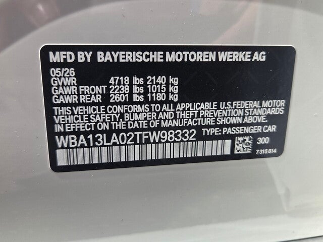 2026 BMW 330i 330i