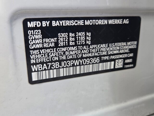 2023 BMW 540i xDrive 540i xDrive