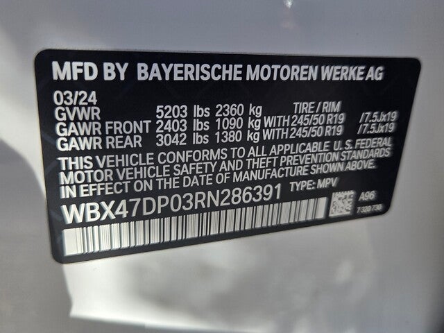 2024 BMW X3 sDrive30i sDrive30i