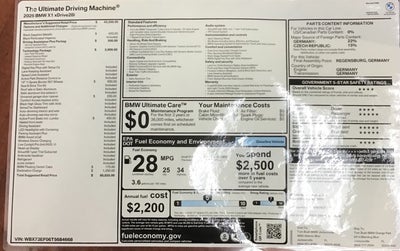 2026 BMW X1 xDrive28i xDrive28i