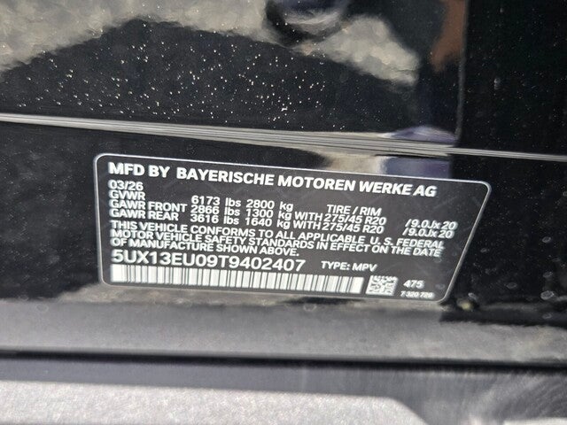 2026 BMW X5 sDrive40i sDrive40i