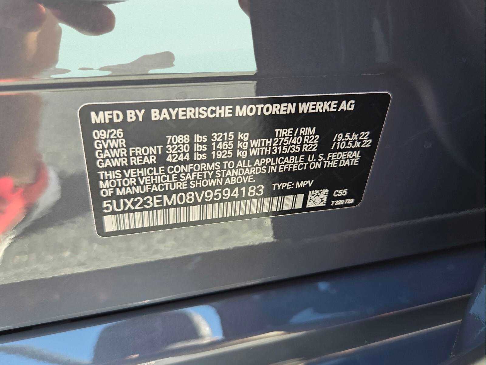 2027 BMW X7 xDrive40i xDrive40i