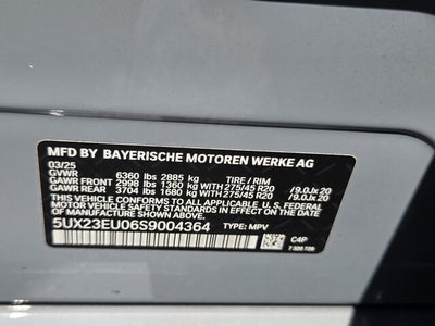 2025 BMW X5 xDrive40i xDrive40i