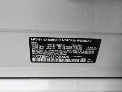 2025 BMW X7 M60i M60i