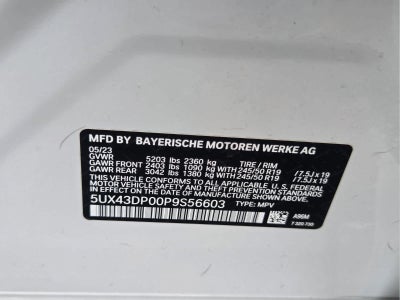 2023 BMW X3 sDrive30i sDrive30i