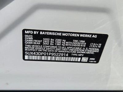 2023 BMW X3 sDrive30i sDrive30i