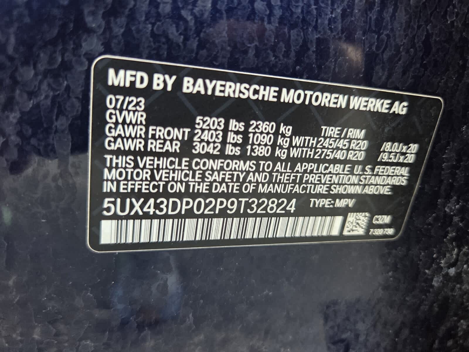 2023 BMW X3 sDrive30i sDrive30i