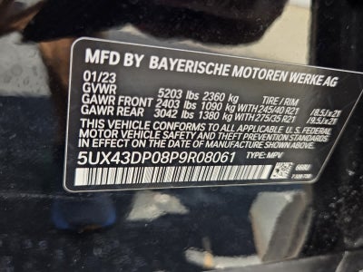 2023 BMW X3 sDrive30i sDrive30i