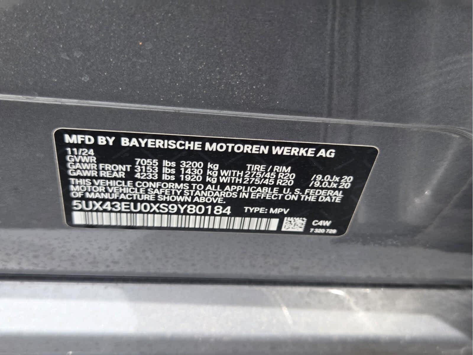 2025 BMW X5 xDrive50e xDrive50e