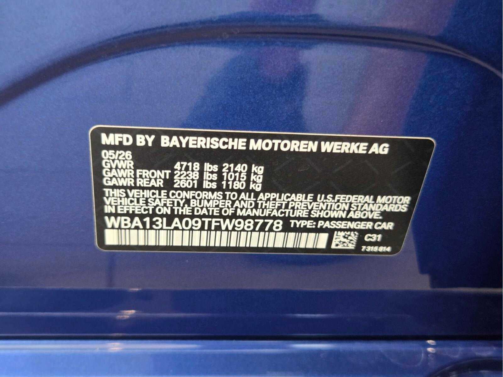 2026 BMW 330i 330i