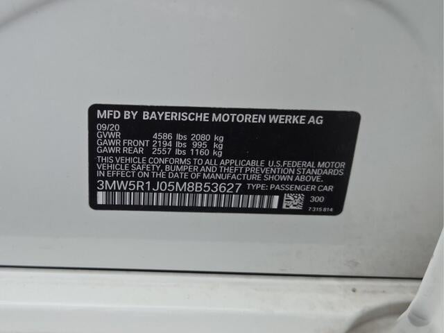 2021 BMW 3 SERIES 330I