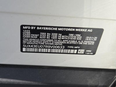 2024 BMW X5 XDRIVE50E