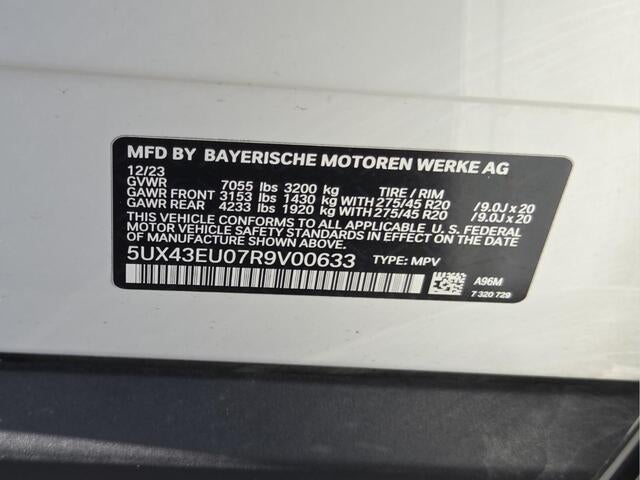 2024 BMW X5 XDRIVE50E