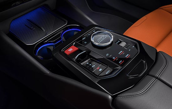 The M-specific center console. | Tom Bush BMW Orange Park in Jacksonville FL