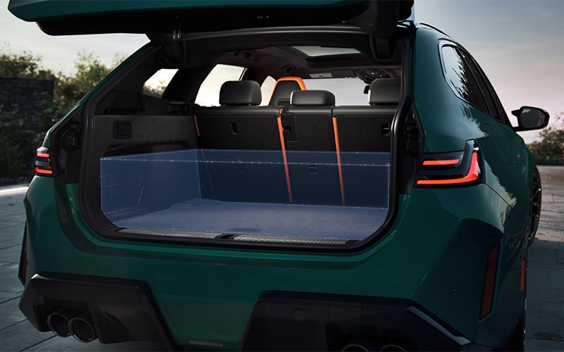 The BMW M5 Touring’s cargo space. | Tom Bush BMW Orange Park in Jacksonville FL