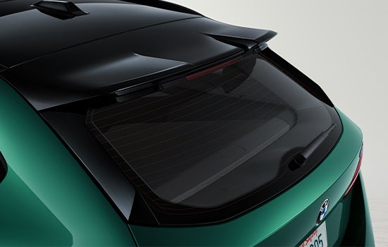 The BMW M5 Touring’s black spoiler. | Tom Bush BMW Orange Park in Jacksonville FL