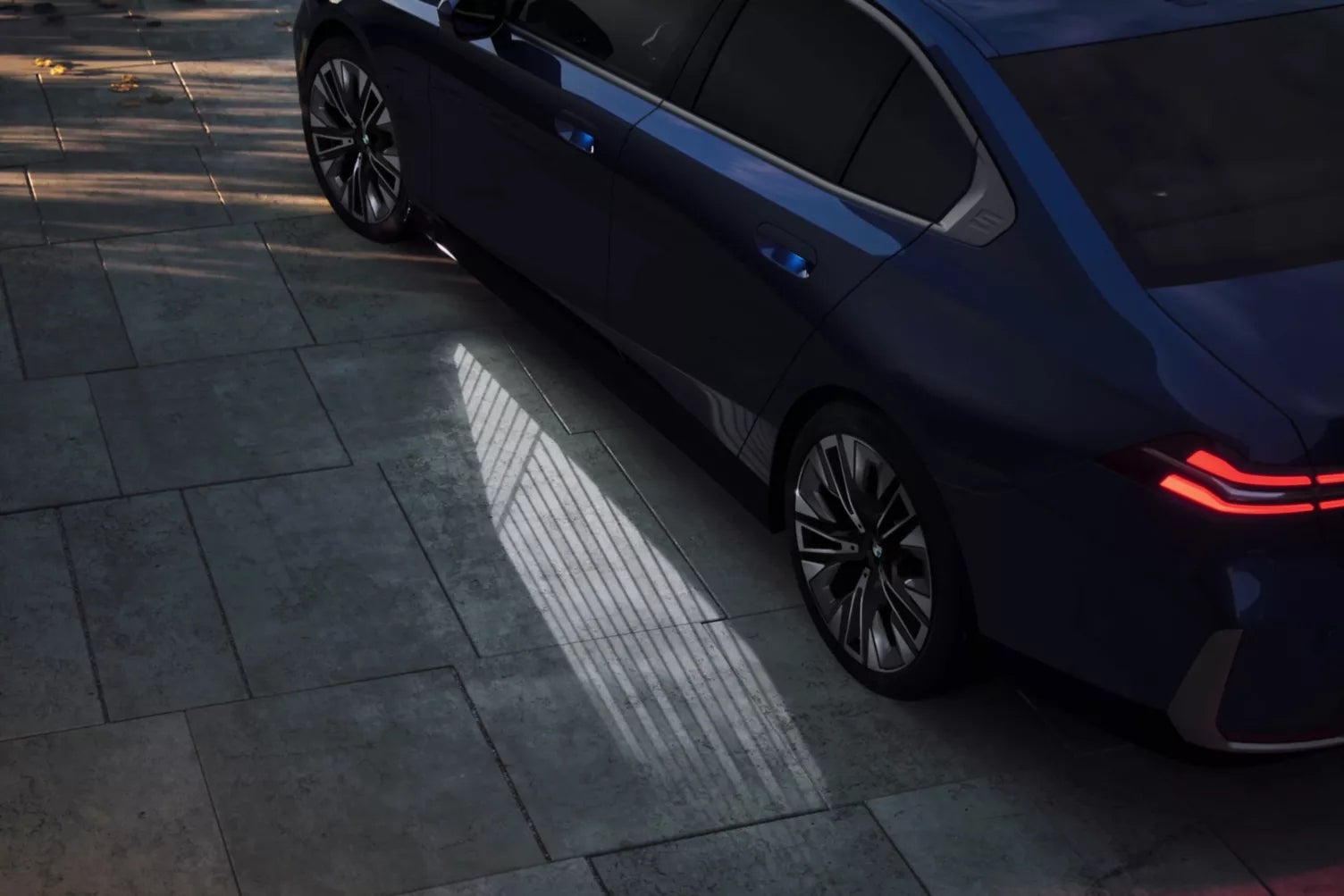 side shot of a 2026 BMW 5 Series Sedan