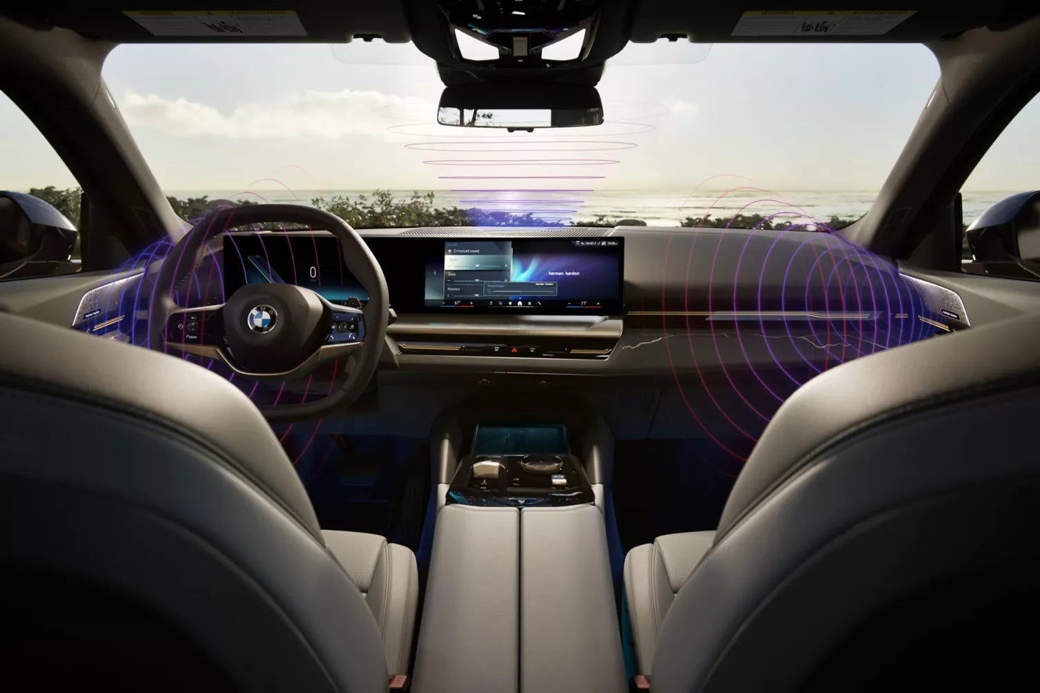 interior of the 2026 BMW 5 Series Sedan