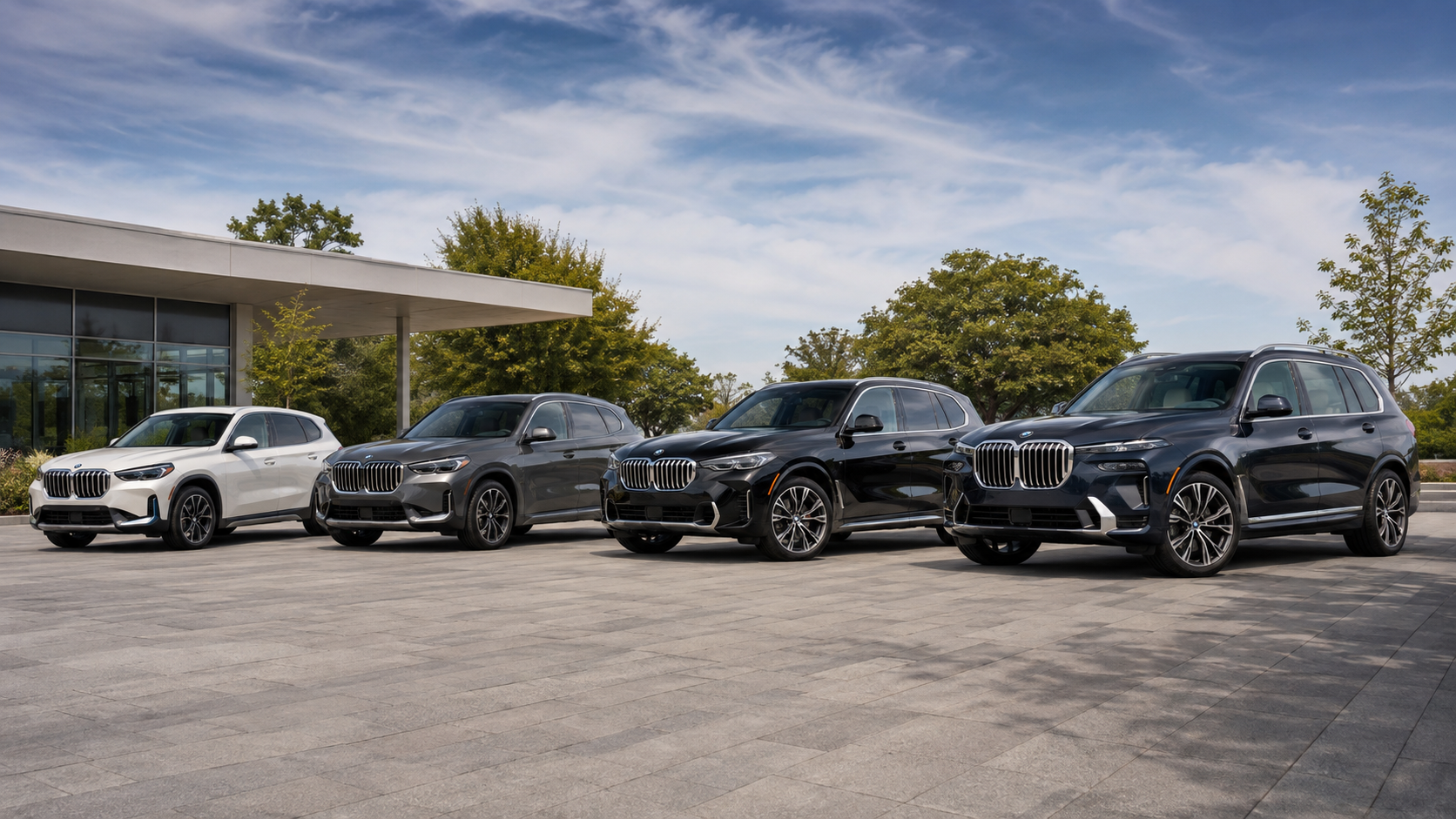 BMW X1 vs X3 vs X5 vs X7 comparison near Orange Park FL
